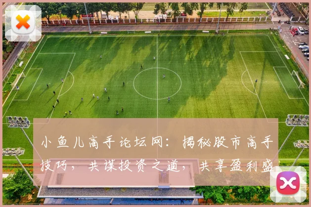 小鱼儿高手论坛网：揭秘股市高手技巧，共谋投资之道，共享盈利盛宴，不容错过